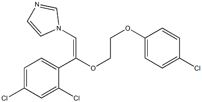 1-[2-[2-(4-Chlorophenoxy)ethoxy]-2-(2,4-dichlorophenyl)ethenyl]-1H-imidazole