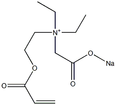 N,N-Diethyl-2-[(1-oxo-2-propenyl)oxy]-N-[2-(sodiooxy)-2-oxoethyl]ethanaminium