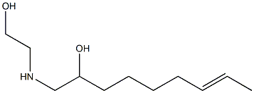 1-[(2-Hydroxyethyl)amino]-7-nonen-2-ol Struktur