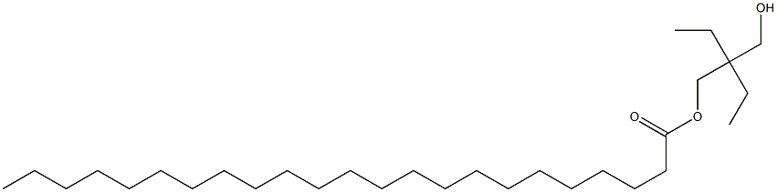 2,2-Diethyl-1,3-propanediol 1-tricosanoate,,结构式