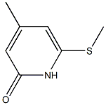 4-Methyl-6-(methylthio)-2(1H)-pyridone