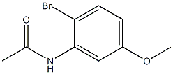 N-(2-Bromo-5-methoxyphenyl)acetamide Struktur