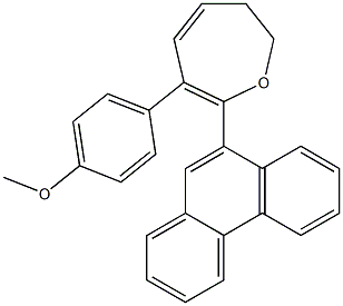  6,7-Dihydro-3-(4-methoxyphenyl)-2-(9-phenanthrenyl)oxepin