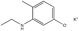  Potassium 3-(ethylamino)-4-methylphenolate