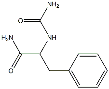 3-Phenyl-2-ureidopropionamide,,结构式