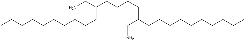 2,7-Didecyloctane-1,8-diamine Struktur