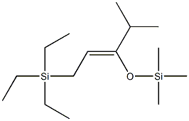 4-Methyl-1-triethylsilyl-3-trimethylsilyloxy-2-pentene