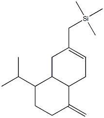 2-(Trimethylsilylmethyl)-5-methylene-8-isopropyl-1,4,4a,5,6,7,8,8a-octahydronaphthalene