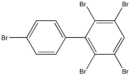 2,3,4',5,6-ペンタブロモ-1,1'-ビフェニル 化学構造式