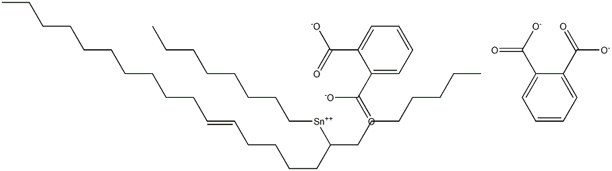 Bis[phthalic acid 1-(5-hexadecenyl)]dioctyltin(IV) salt