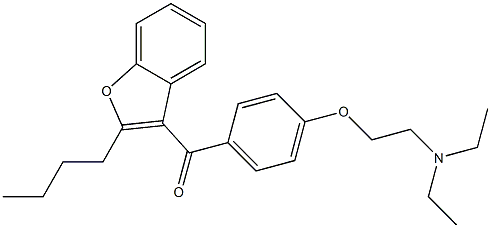 2-Butyl-3-[4-(2-diethylaminoethoxy)benzoyl]benzofuran