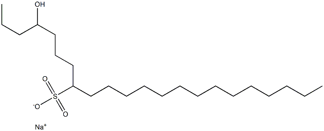 4-Hydroxydocosane-8-sulfonic acid sodium salt