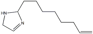 2-(7-オクテニル)-3-イミダゾリン 化学構造式