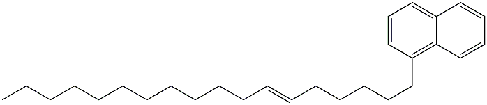 1-(6-Octadecenyl)naphthalene Structure