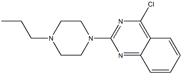  2-[4-Propyl-1-piperazinyl]-4-chloroquinazoline