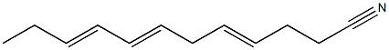 4,7,9-Dodecatrienenitrile Structure