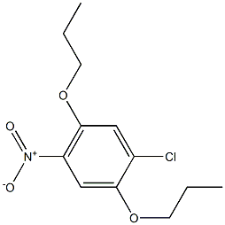 1-Chloro-4-nitro-2,5-dipropoxybenzene