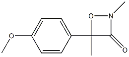  2,4-Dimethyl-4-(4-methoxyphenyl)-1,2-oxazetidin-3-one