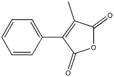 3-Phenyl-4-methylfuran-2,5-dione Struktur