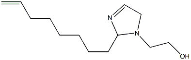 2-(7-Octenyl)-3-imidazoline-1-ethanol,,结构式