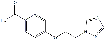 4-[2-(2H-1,2,4-Triazol-2-yl)ethoxy]benzoic acid
