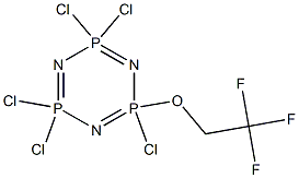  2,4,4,6,6-Pentachloro-2-(2,2,2-trifluoroethoxy)-1,3,5,2,4,6-triazatriphosphorine