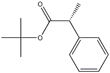 [R,(-)]-2-Phenylpropionic acid tert-butyl ester Struktur