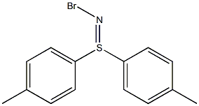 N-Bromo-S,S-bis(4-methylphenyl)sulfilimine Structure