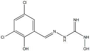 1-[[2-Hydroxy-3,5-dichlorobenzylidene]amino]-3-hydroxyguanidine