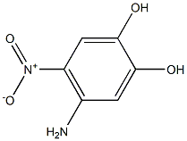 4-Amino-5-nitropyrocatechol Structure