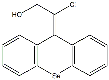  9-(1-Chloro-2-hydroxyethylidene)-9H-selenoxanthene