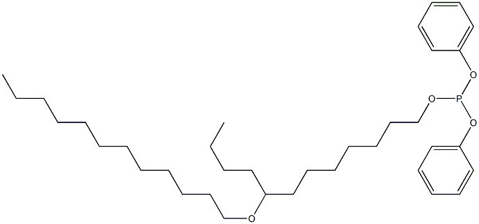  Phosphorous acid 8-(dodecyloxy)dodecyldiphenyl ester