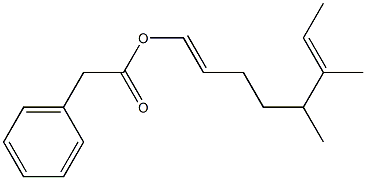 Phenylacetic acid 5,6-dimethyl-1,6-octadienyl ester|