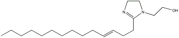 2-(3-Tetradecenyl)-2-imidazoline-1-ethanol 结构式