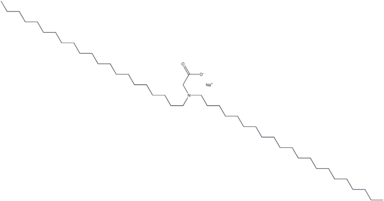 N,N-Dihenicosylglycine sodium salt,,结构式