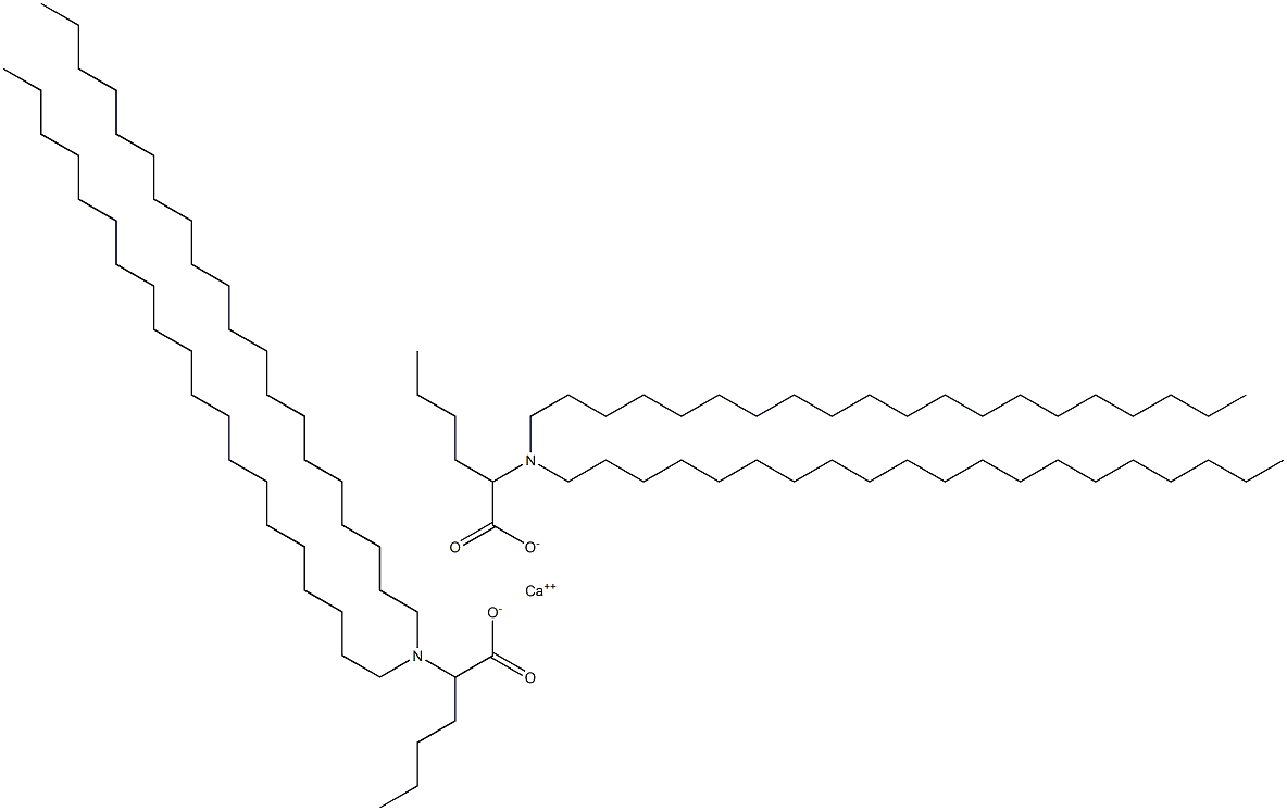 Bis[2-(diicosylamino)hexanoic acid]calcium salt