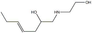 1-[(2-Hydroxyethyl)amino]-4-hepten-2-ol
