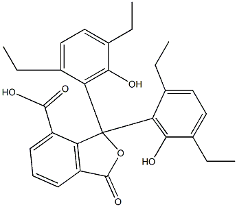 1,1-Bis(2,5-diethyl-6-hydroxyphenyl)-1,3-dihydro-3-oxoisobenzofuran-7-carboxylic acid
