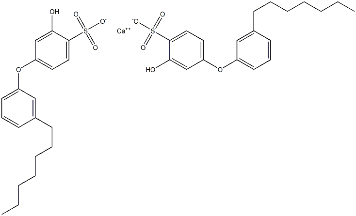 Bis(3-hydroxy-3'-heptyl[oxybisbenzene]-4-sulfonic acid)calcium salt|