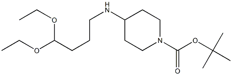 4-(4,4-Diethoxybutylamino)piperidine-1-carboxylic acid tert-butyl ester|