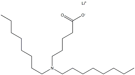 5-(Dioctylamino)valeric acid lithium salt