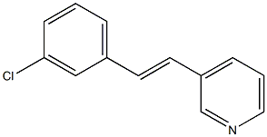 3-(3-Chlorostyryl)pyridine