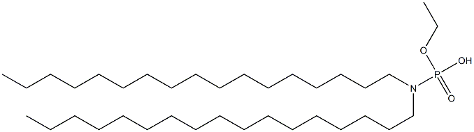 N,N-Diheptadecylamidophosphoric acid hydrogen ethyl ester