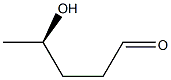 [R,(+)]-4-Hydroxyvaleraldehyde Struktur