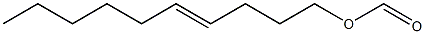 Formic acid 4-decenyl ester Structure