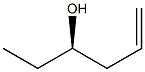 [R,(-)]-5-Hexene-3-ol Structure