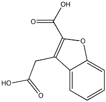 2-Carboxybenzofuran-3-acetic acid Structure