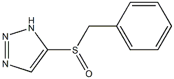 4-Benzylsulfinyl-3H-1,2,3-triazole Structure