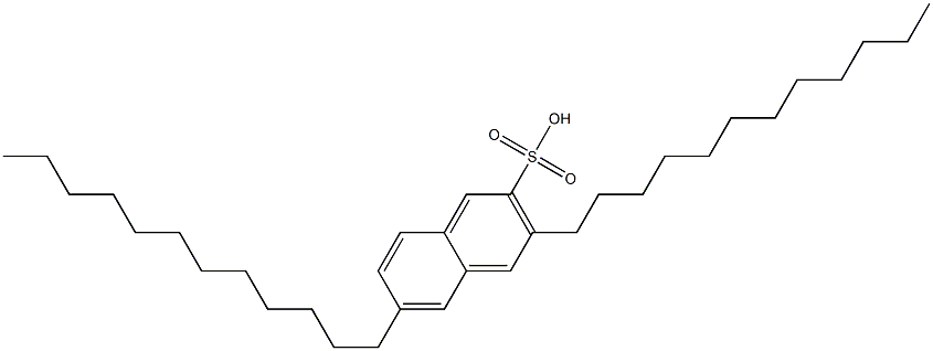 3,6-Didodecyl-2-naphthalenesulfonic acid|