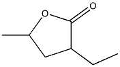 3-Ethyl-5-methyl-4,5-dihydrofuran-2(3H)-one Structure